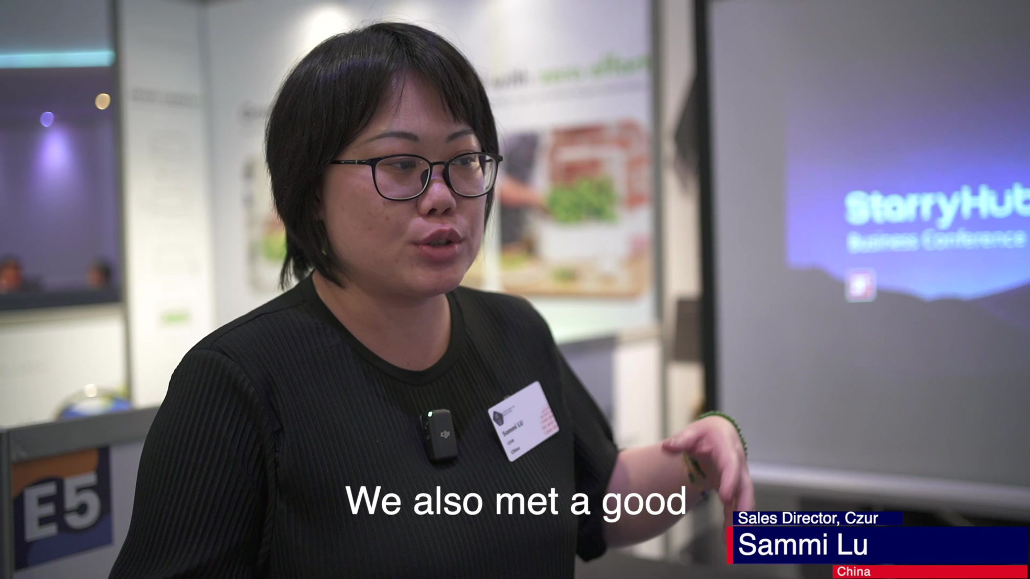 Sammi Lu, Sales Director, Czur, China